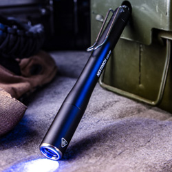 (K33)블랙 글라스 필터 닥터 365nm UV 펜라이트