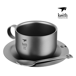 Ti3601 티타늄 오피스컵 (더블월 찻잔세트)