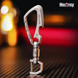 (CH20) 티타늄 카라비너 키링 콤비네이션 링크