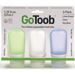 Gotoob 고투브 실리콘 튜브 1.25oz/37ml×3pk